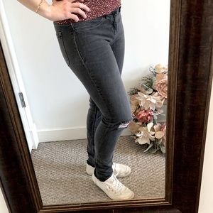 Drk Gray Skinny Jeans 7